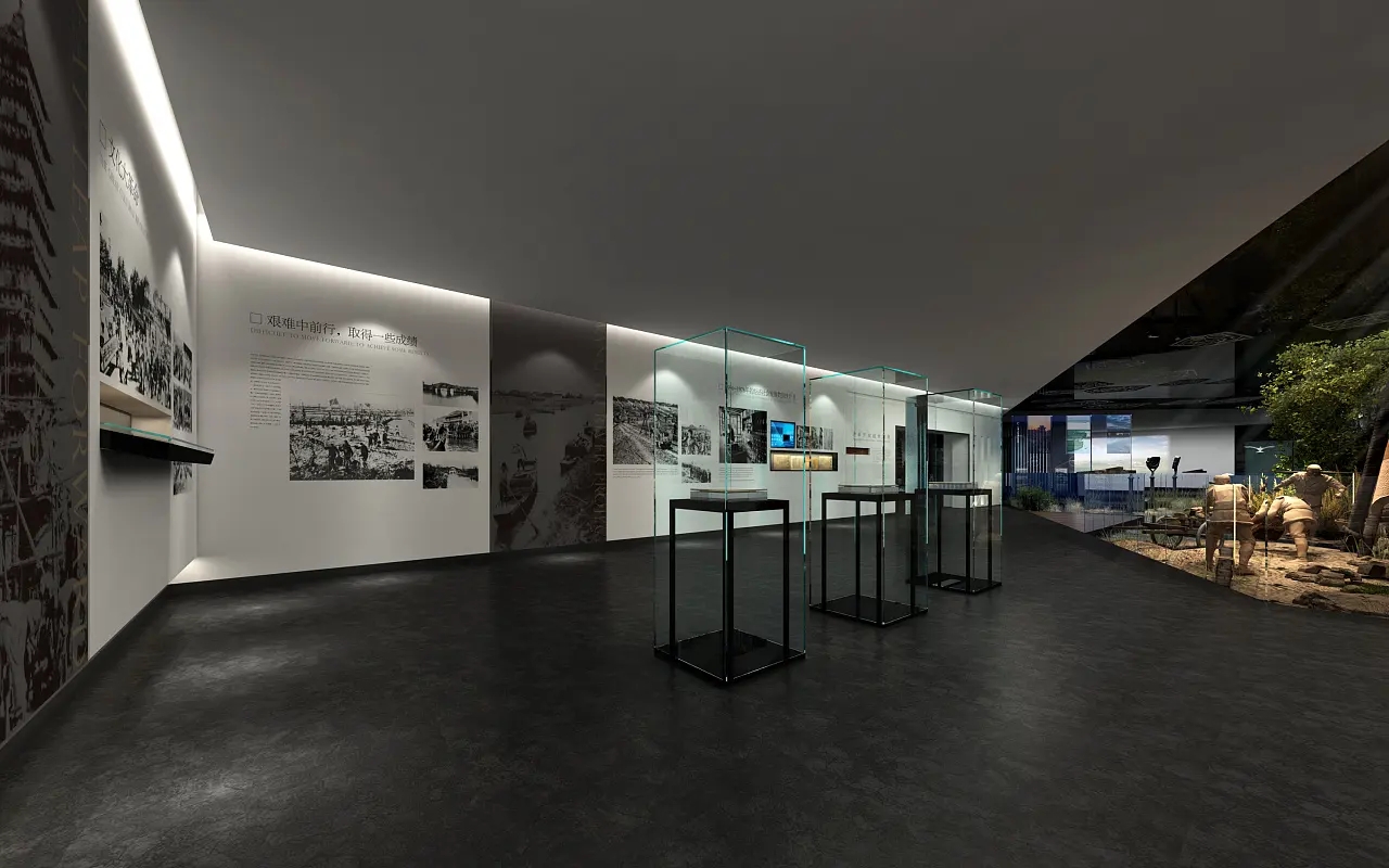 正確的色彩選擇對(duì)展廳的展示效果起到重要的作用