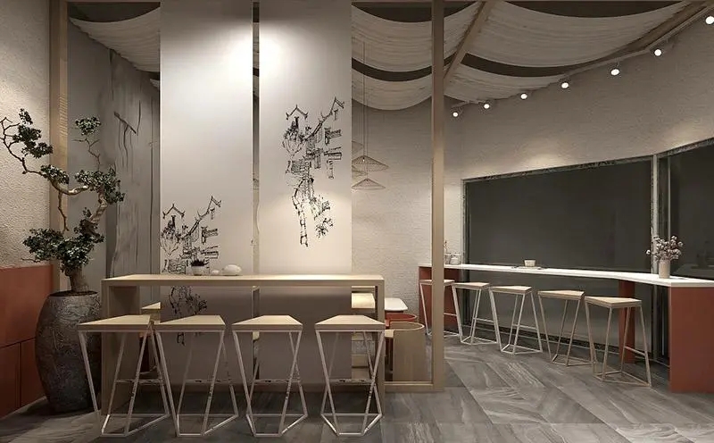 中式面館裝修設(shè)計